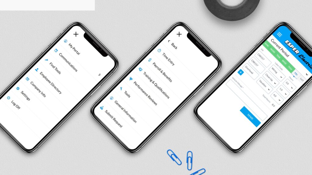 Esper Electric 4 Esper Electric custom software on smartphones