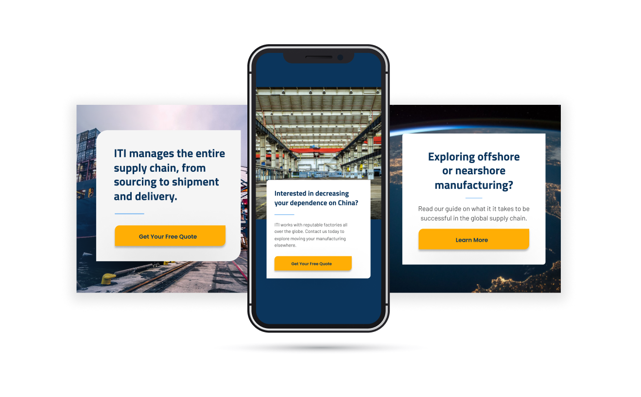ITI Manufacturing Web Redesign - SPARK